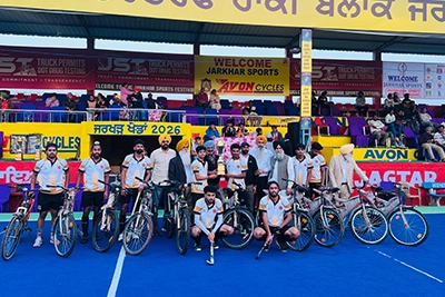 LPU men’s hockey team achieved a remarkable victory at the Jarkhar Hockey Tournament