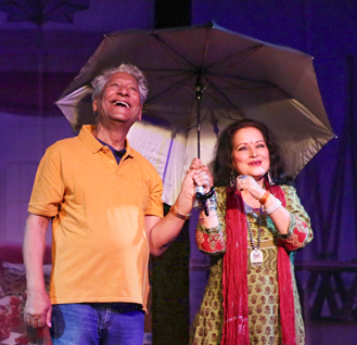 Himani Shivpuri, Rajendra Gupta at LPU