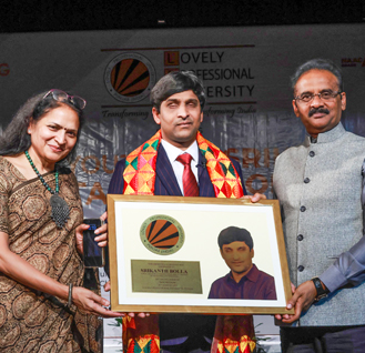 Srikanth Bolla at LPU