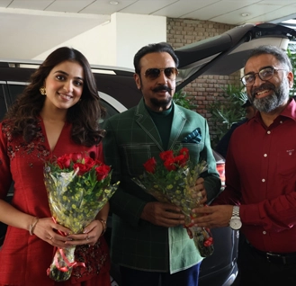 Gulshan Grover and Divita Juneja LPU