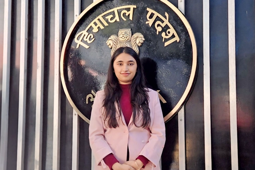 Anchal Jha, LPU student, at VBYLD 2026, New Delhi