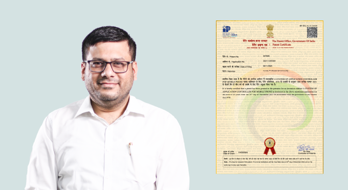 CSE Faculty Patent Granted at LPU