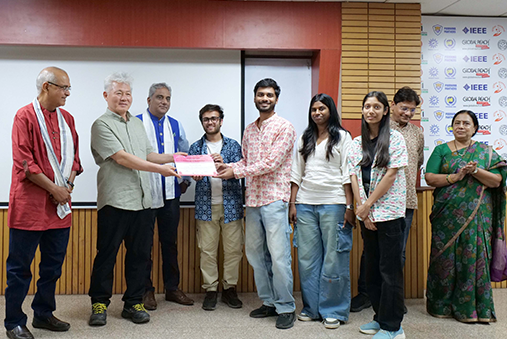 LPU student got 2nd place in international film festival at Poornima University
