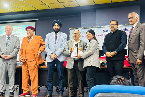 LPU student Krati Shukla wins Best Poster Award