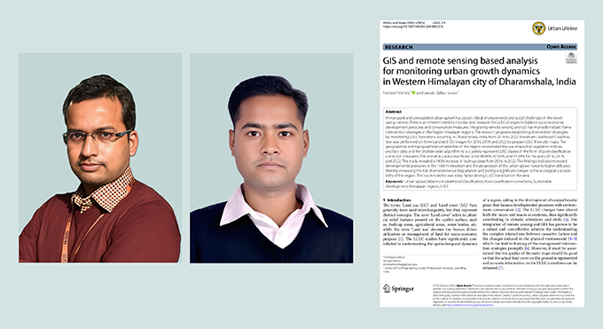 Research Accomplishment of Nishant Mehra and Dr. Janaki Ballav Swain at LPU