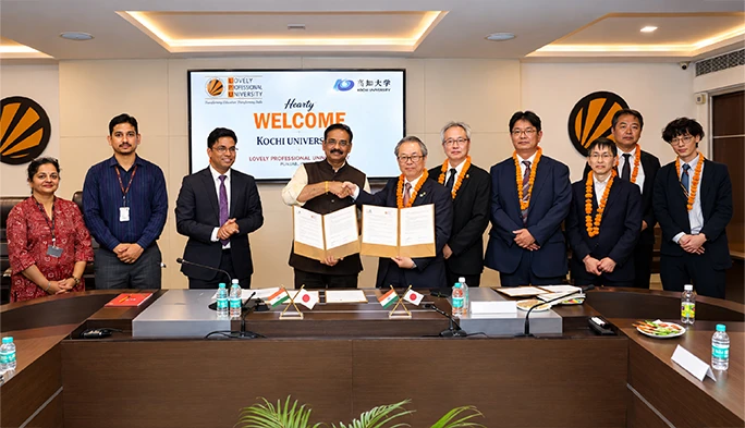 LPU - Kochi University MoU
