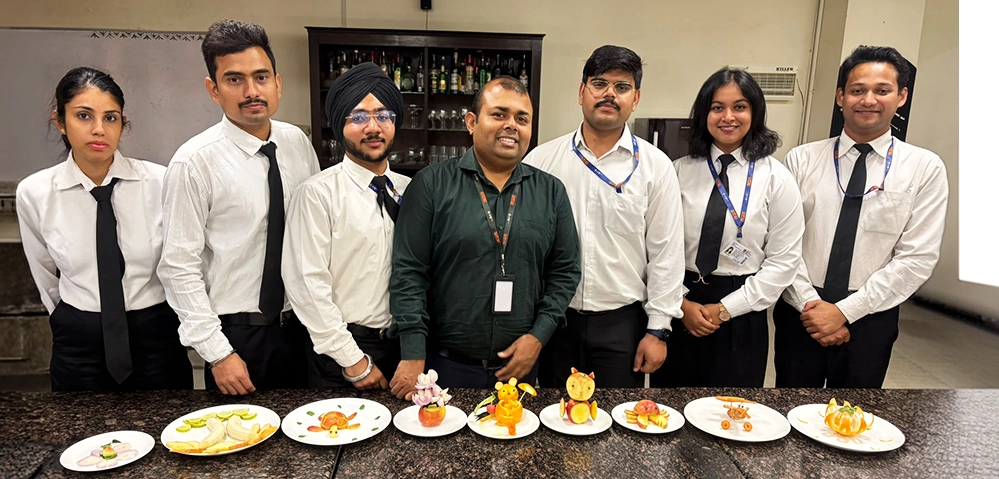Fruit Carving Session at LPU