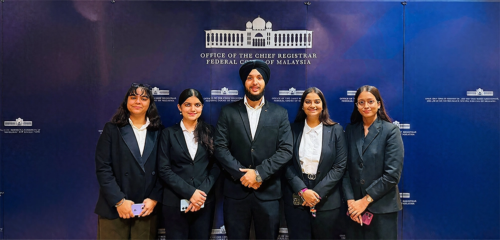 Law Students at University of Wollongong Malaysia LPU