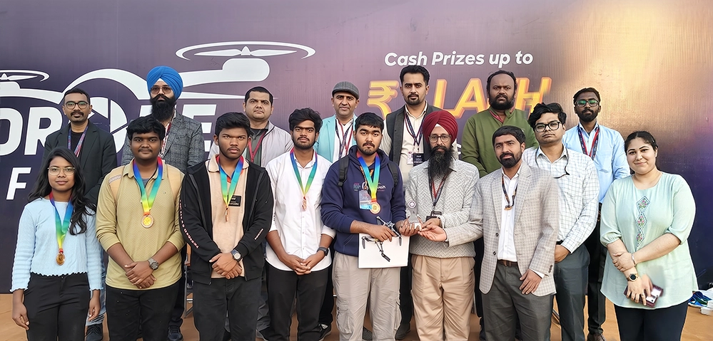 Drone Forge Competition participants of LPU