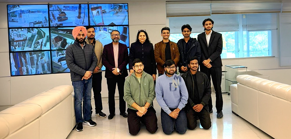 Aerospace students interacted with Group Captain Shubhanshu Shukla