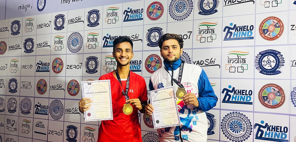 Dinesh Meher Gold Medal SGDAF Badminton Championship LPU