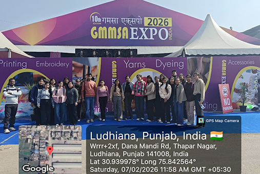 LPU students at Garment Machinery Manufacturers & Suppliers Association Trade Show