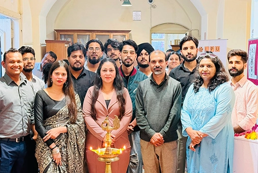LPU student’s excellence at Echoes of Imagination Chain Exhibition 
