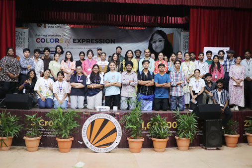 Painting workshop event at LPU
