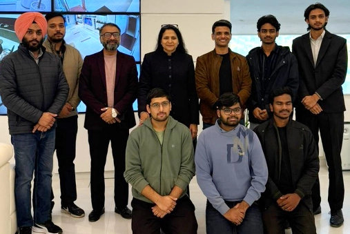 Aerospace students and faculty interacted with Group Captain