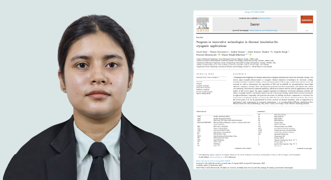 Article Publication by student Parul Soni at LPU