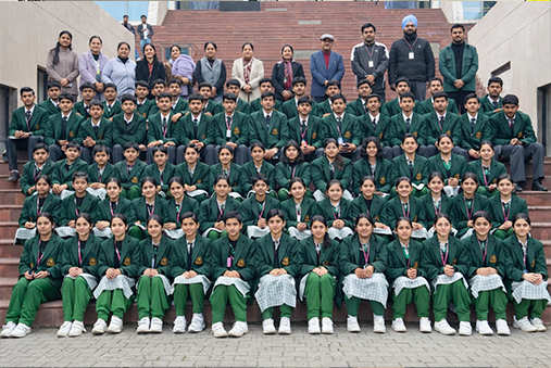 School Students Visit at LPU